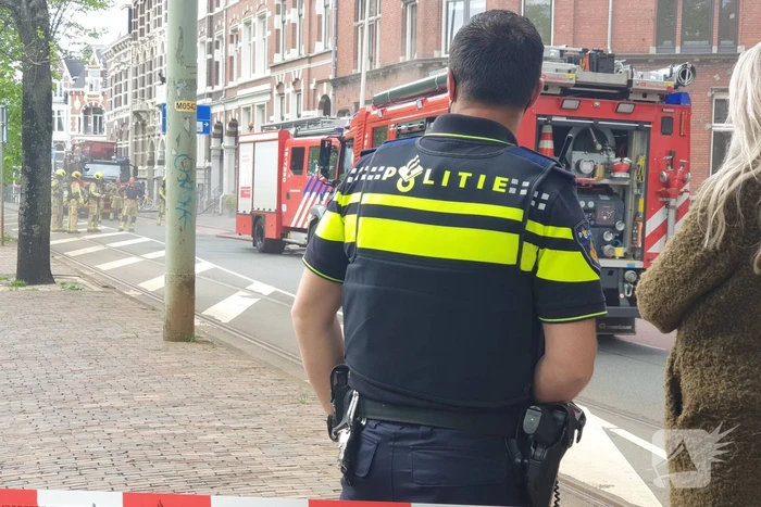 Veel rook door brand in kelder van woning