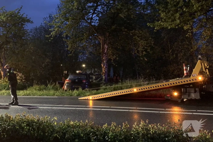 Personenauto total-loss door ongeval