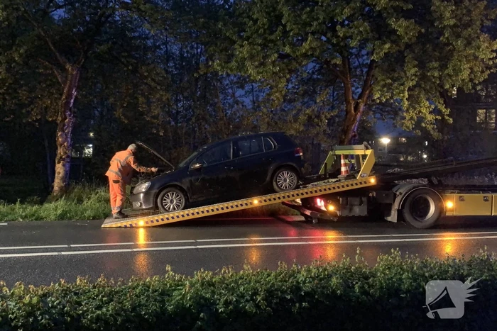 Personenauto total-loss door ongeval