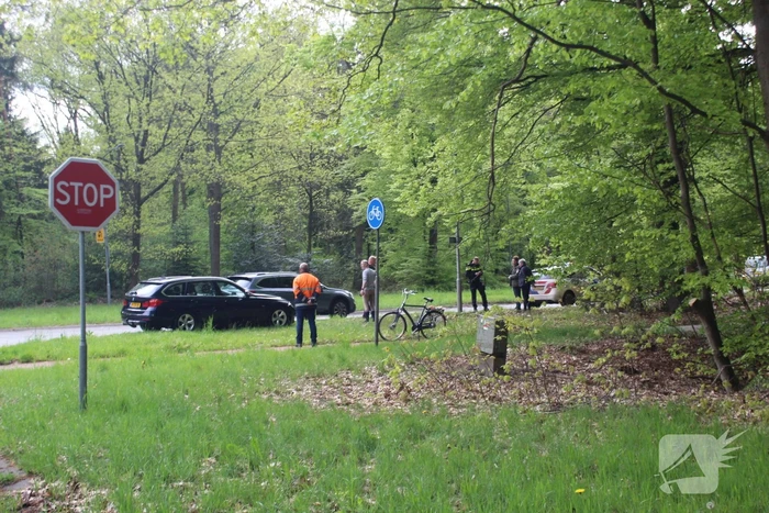 Botsing tussen twee personenauto's