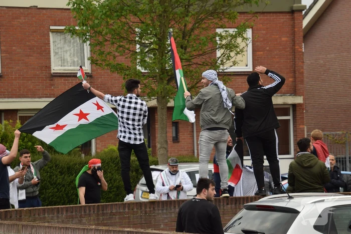 Palestijnse gemeenschap voert actie