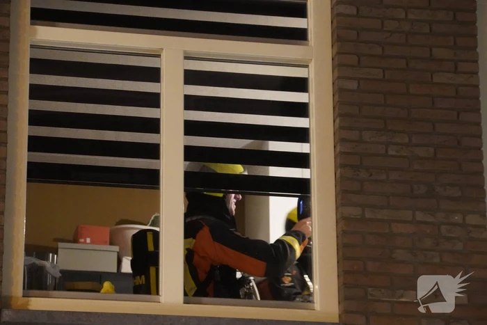Veel rookontwikkeling bij brand in woning