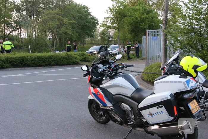 Motoragent gewond bij achtervolging