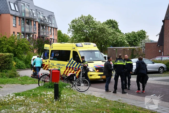 Fiets in de kreukels bij verkeersongeval