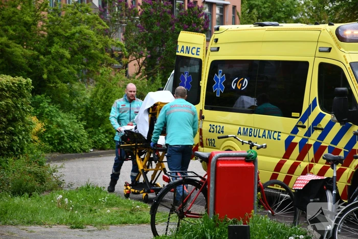Fiets in de kreukels bij verkeersongeval