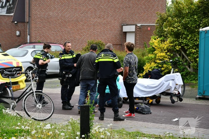 Fiets in de kreukels bij verkeersongeval