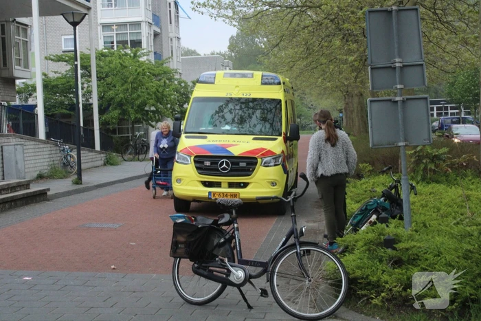 Vrouw gewond bij ongeval