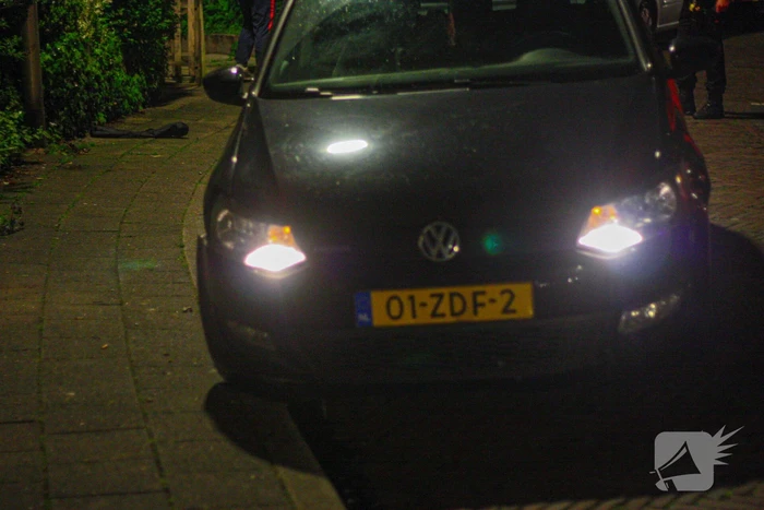 Personenauto gecrashed tijdens achtervolging