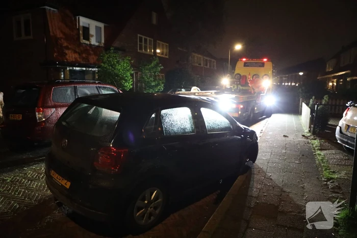 Personenauto gecrashed tijdens achtervolging