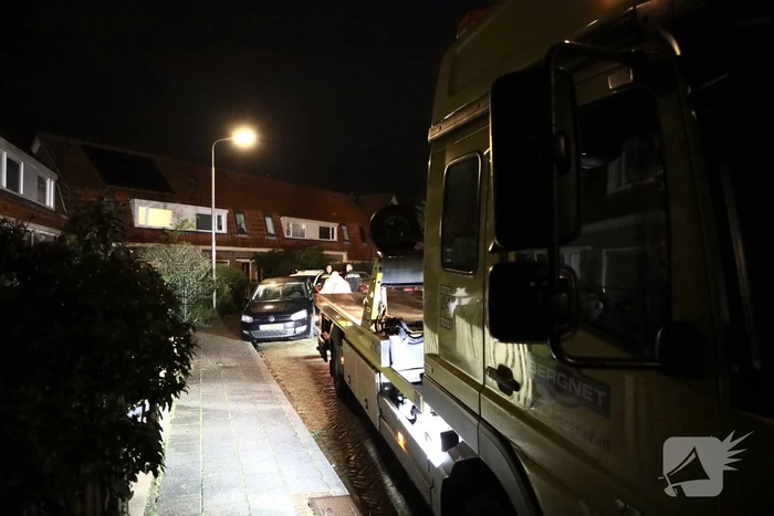 Personenauto gecrashed tijdens achtervolging