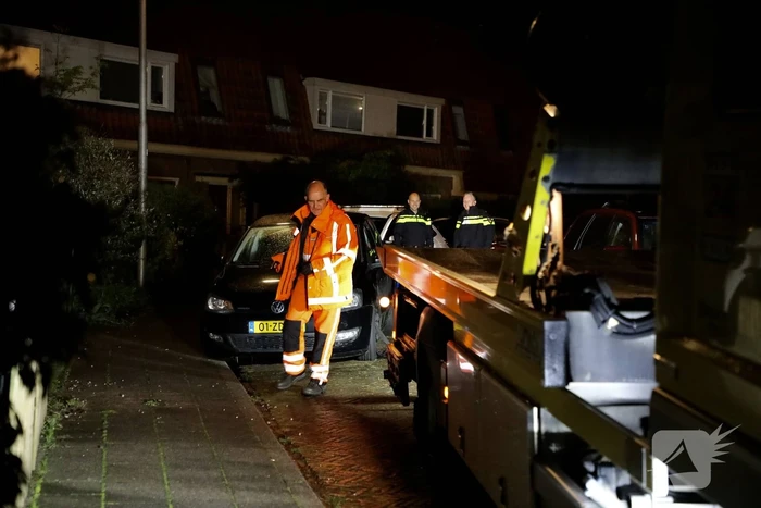 Personenauto gecrashed tijdens achtervolging