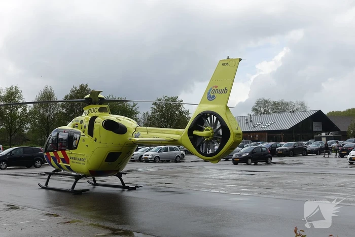 Traumahelikopter voor incident op vakantiepark