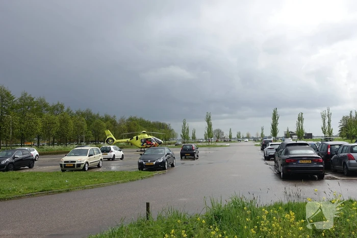 Traumahelikopter voor incident op vakantiepark