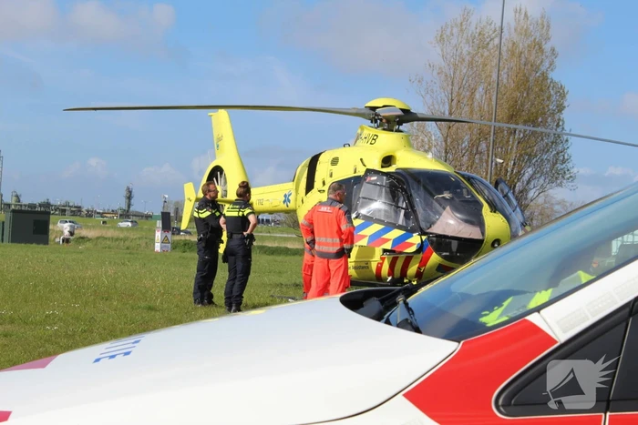 Ernstig ongeval tussen auto en motor