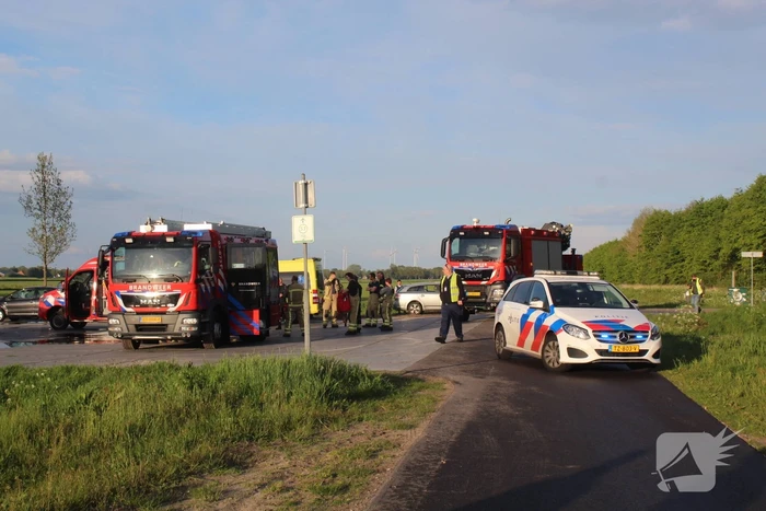 Persoon aangehouden na te water raken met auto