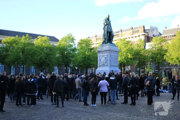 Demonstratie tegen testsamenleving