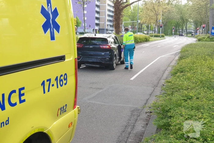 Veel schade bij kop-staartbotsing