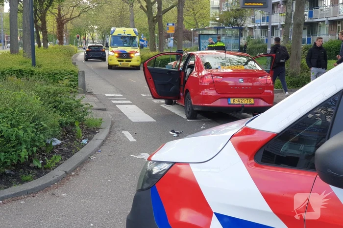 Veel schade bij kop-staartbotsing