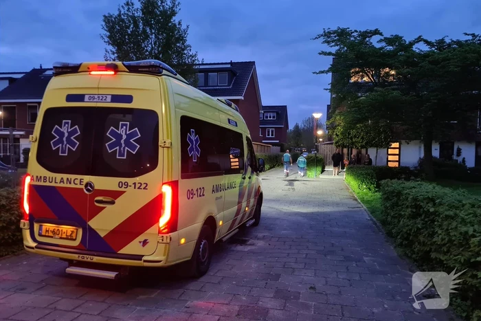 Traumahelikopter landt voor zwangere vrouw