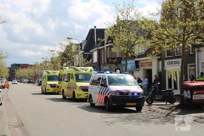 Gewonden bij aanrijding op fietspad