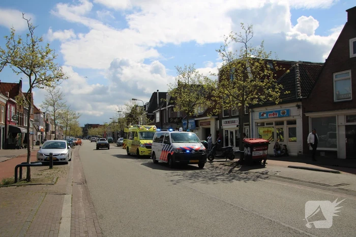 Gewonden bij aanrijding op fietspad