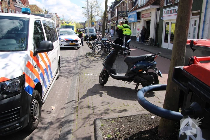 Gewonden bij aanrijding op fietspad