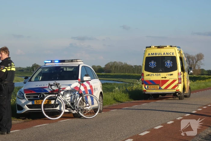 Wielrenner gewond bij aanrijding