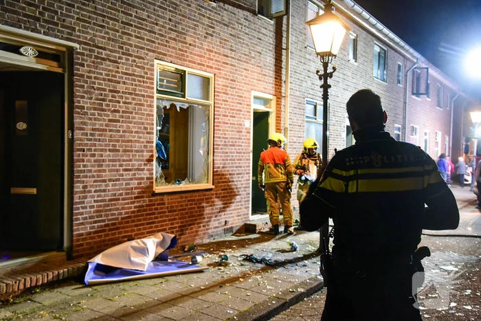Persoon gewond door explosie in woning
