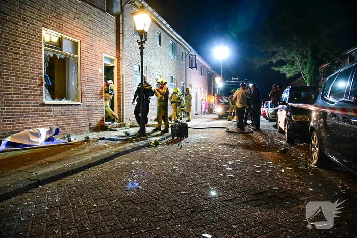 Persoon gewond door explosie in woning