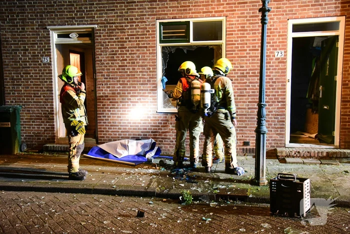 Persoon gewond door explosie in woning
