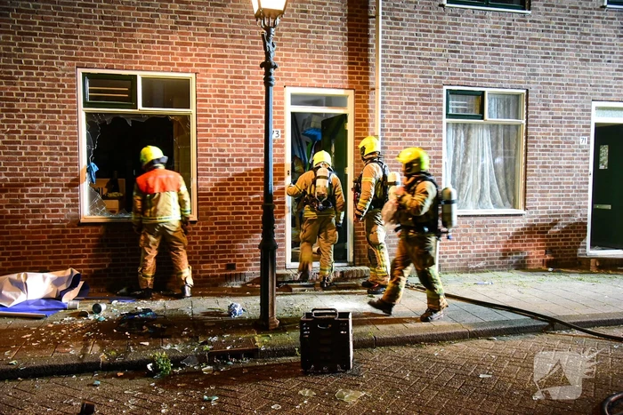 Persoon gewond door explosie in woning