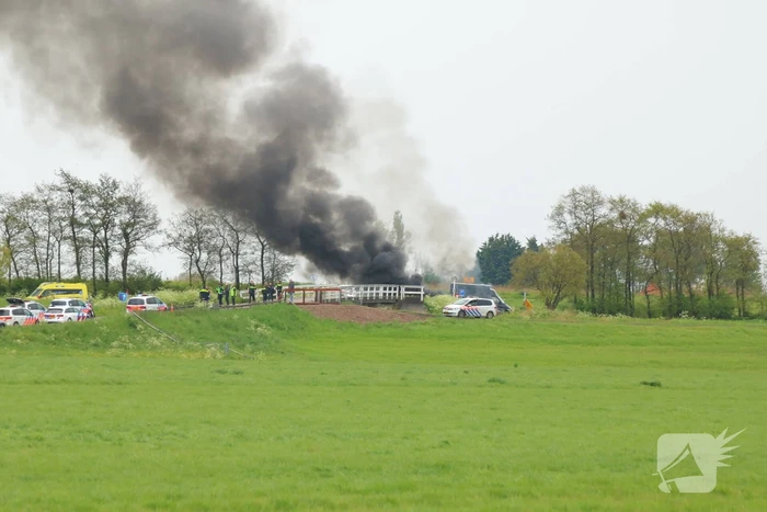 Politie-achtervolging na schietpartij