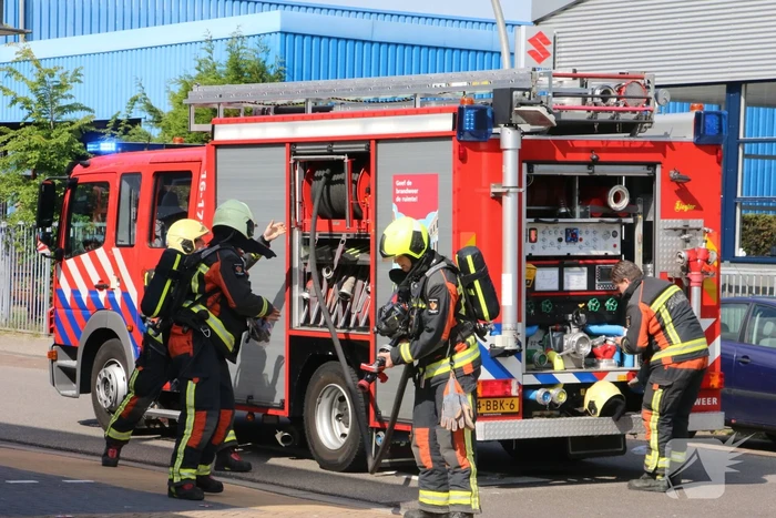 Brand in spouwmuur bij dakwerkzaamheden Toolstation