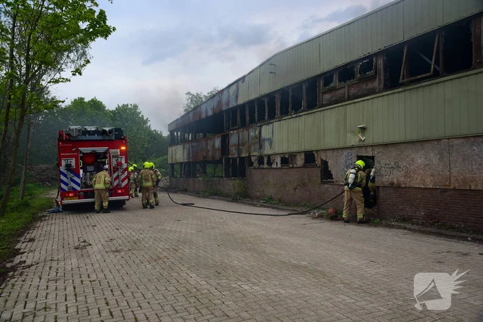 Brandstichting in leegstaande loods