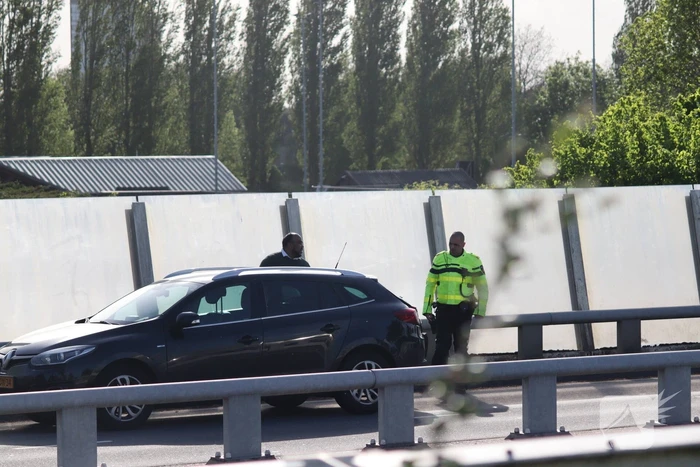 Veel schade bij kop-staartbotsing