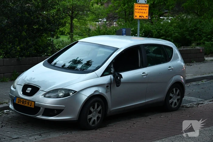 Fietser gewond bij botsing met auto