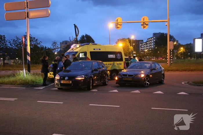 Schade bij ongeval op kruising