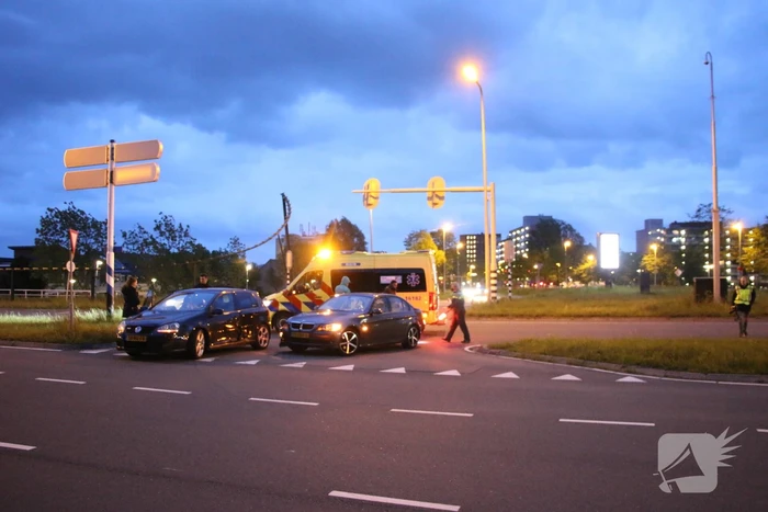 Schade bij ongeval op kruising