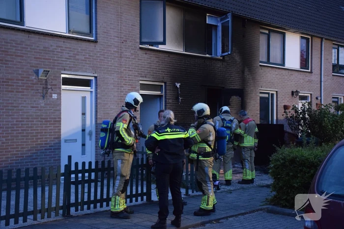 Woning zwaar beschadigd door brand