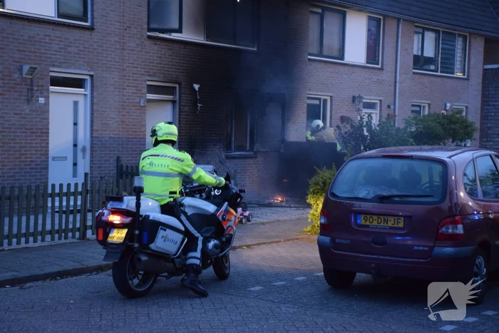 Woning zwaar beschadigd door brand