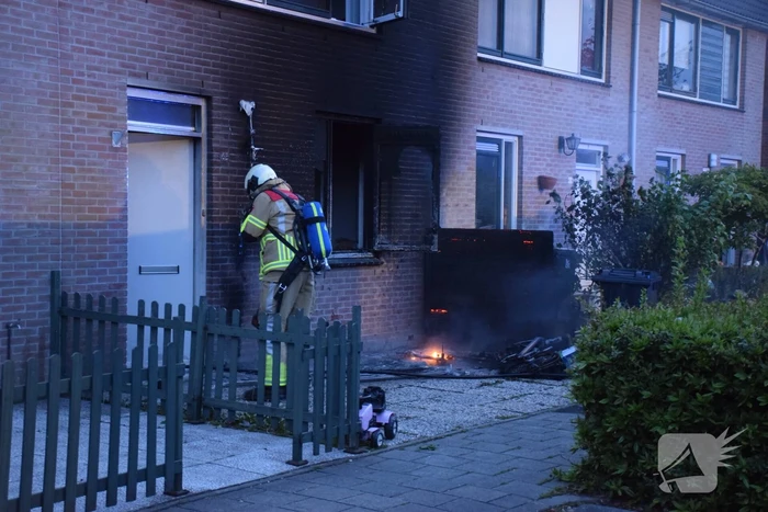 Woning zwaar beschadigd door brand
