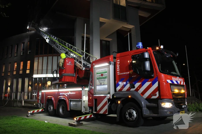 Felle uitslaande brand in Art Hotel