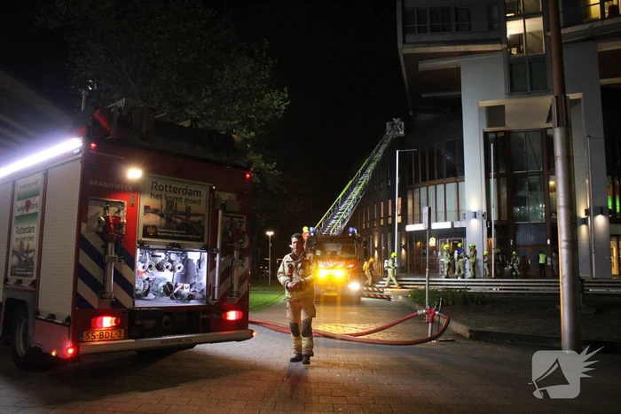 Felle uitslaande brand in Art Hotel