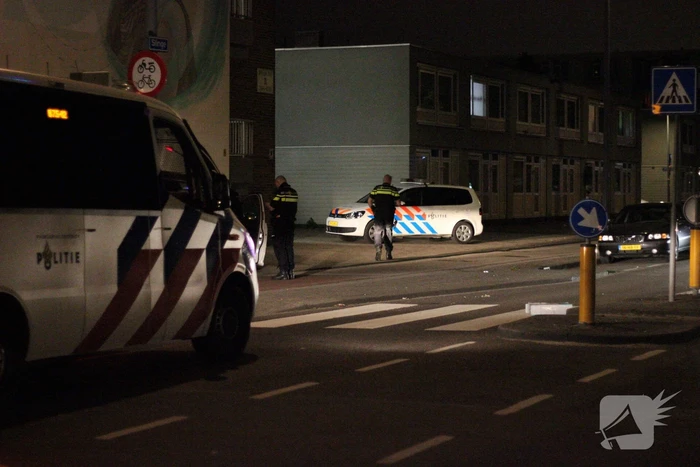 Schoten gelost na ruzie op straat