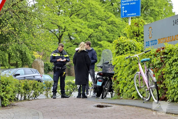 Gewonde bij ongeval tussen scooter en fietser