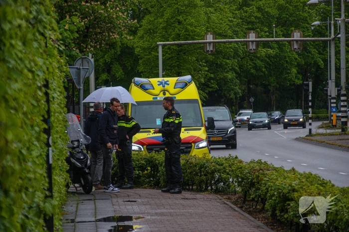 Gewonde bij ongeval tussen scooter en fietser