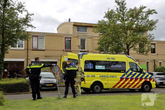 Traumahelikopter voor incident in woning