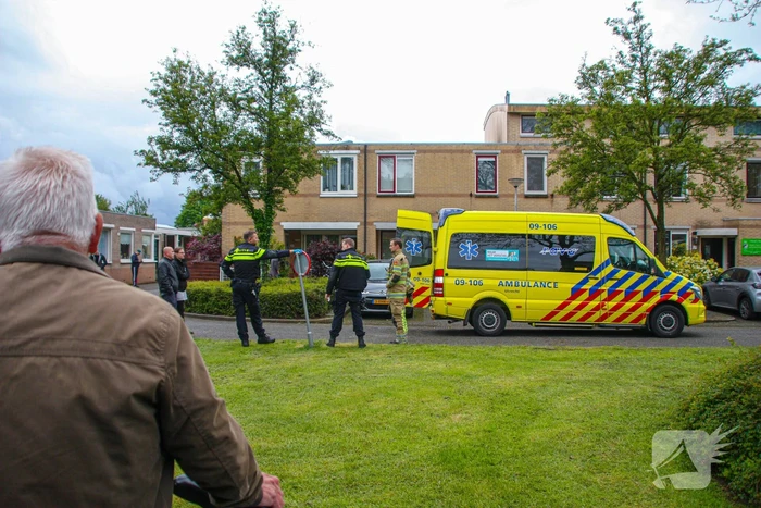 Traumahelikopter voor incident in woning