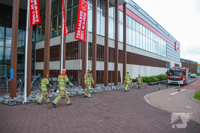 Ongeval in parkeergarage DekaMarkt
