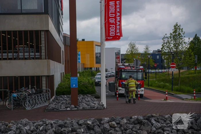 Ongeval in parkeergarage DekaMarkt